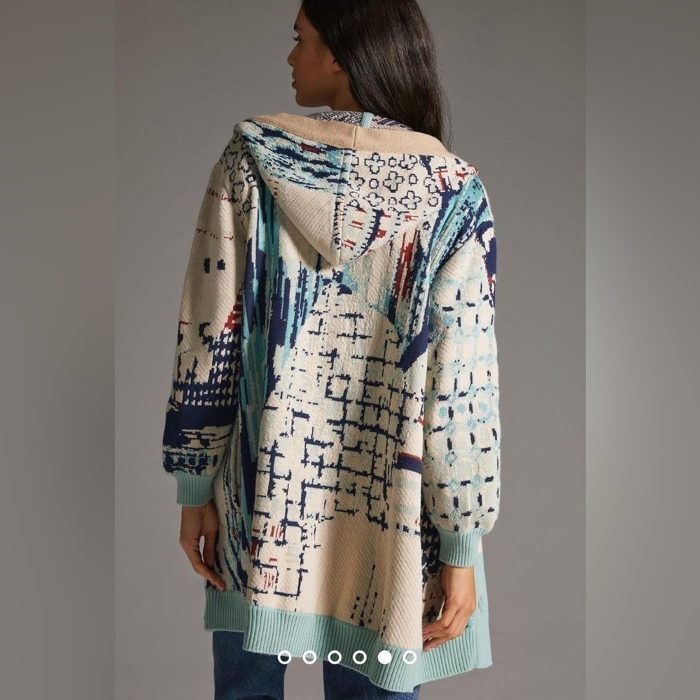 Anthropologie Aldomartins Scenic Sweater Coat I Size S